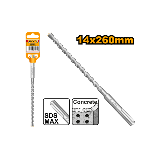 Ingco SDS max hammer drill 14*260mm DBH1241401