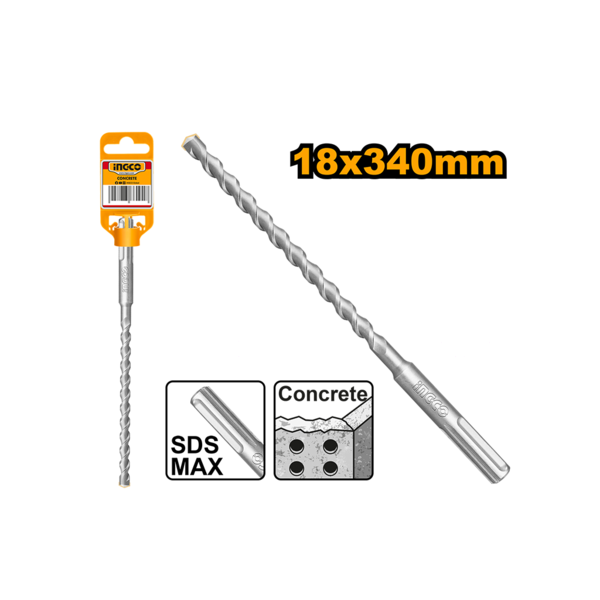 Ingco SDS max hammer drill 18*340mm DBH1241802