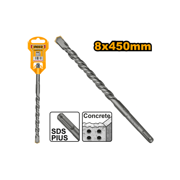 Ingco SDS plus hammer drill 8*450mm DBH1210806