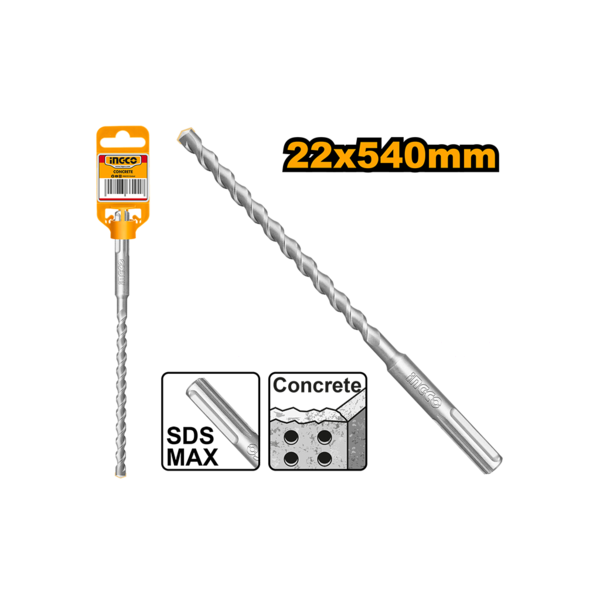 Ingco SDS max hammer drill 22*540mm DBH1242205