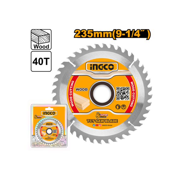 Ingco TCT saw blade 235mm TSB123525