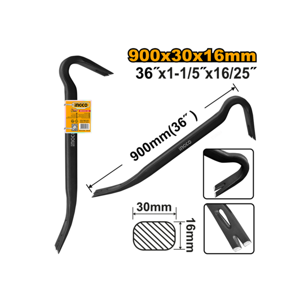 Ingco Wrecking bar 36" HWBA01362