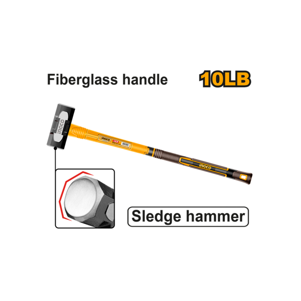 Ingco Sledge hammer 10lb innovated HSM81498