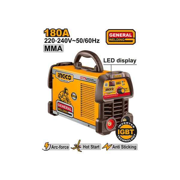 Ingco Inverter MMA welding machine 77v ING-MMA18059