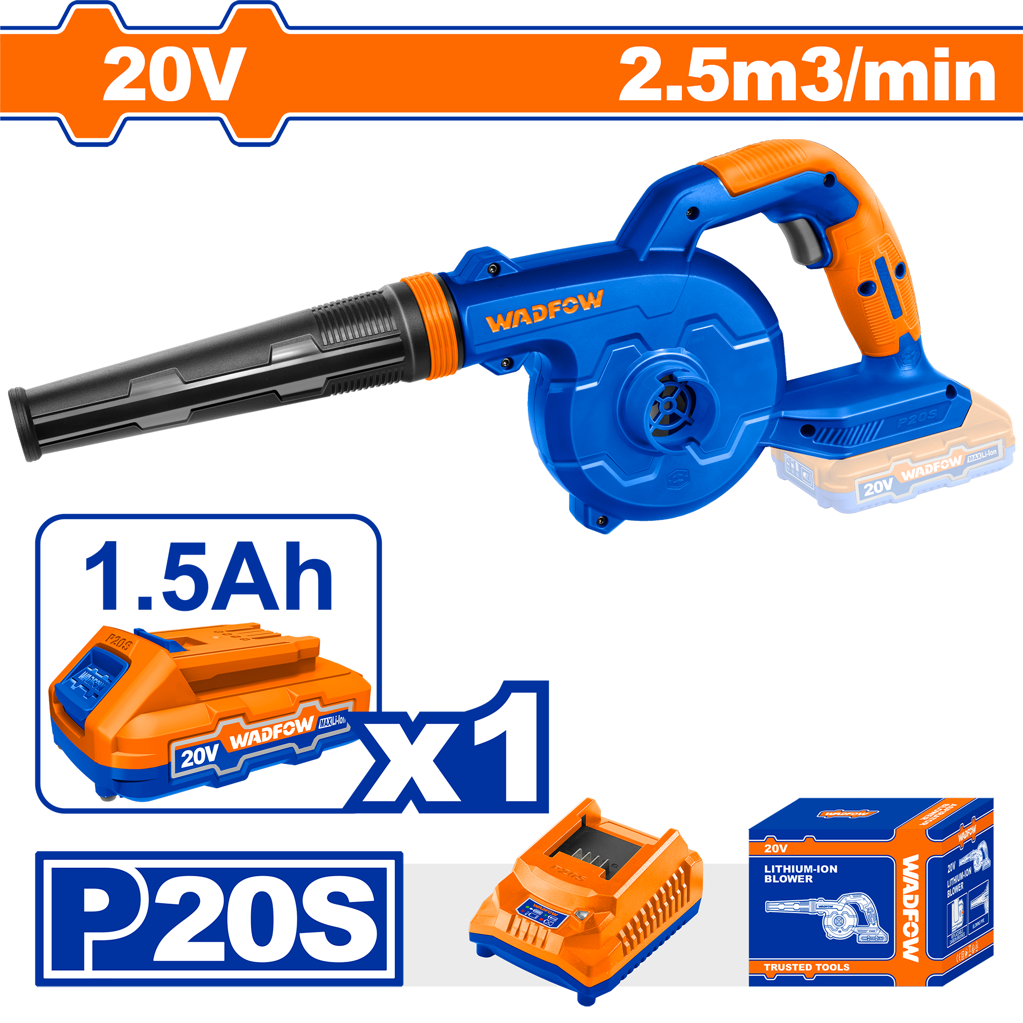 Wadfow Lithium-ion blower WBLP511
