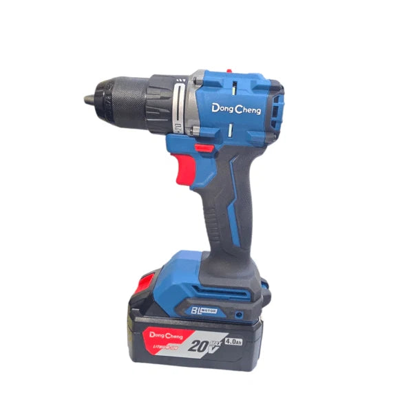 DongCheng Cordless Hammer Driver Drill 1/2" DCJZ2060iEM-4.0Ah