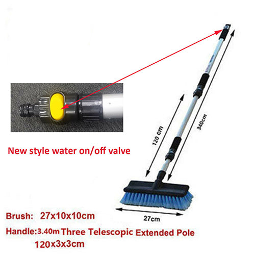 Telescopic Solar Panel Washing Brush