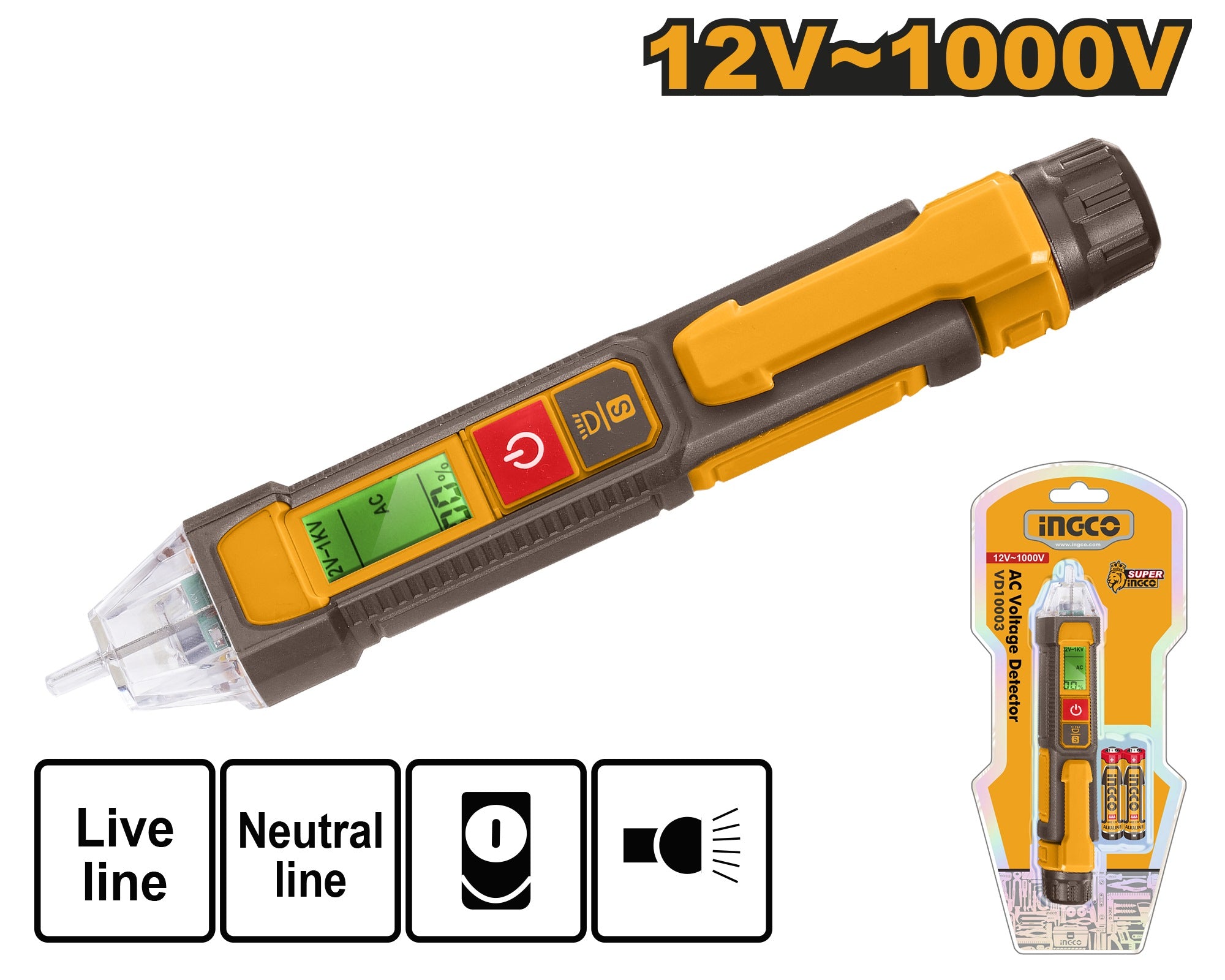 Ingco AC voltage detector VD210003