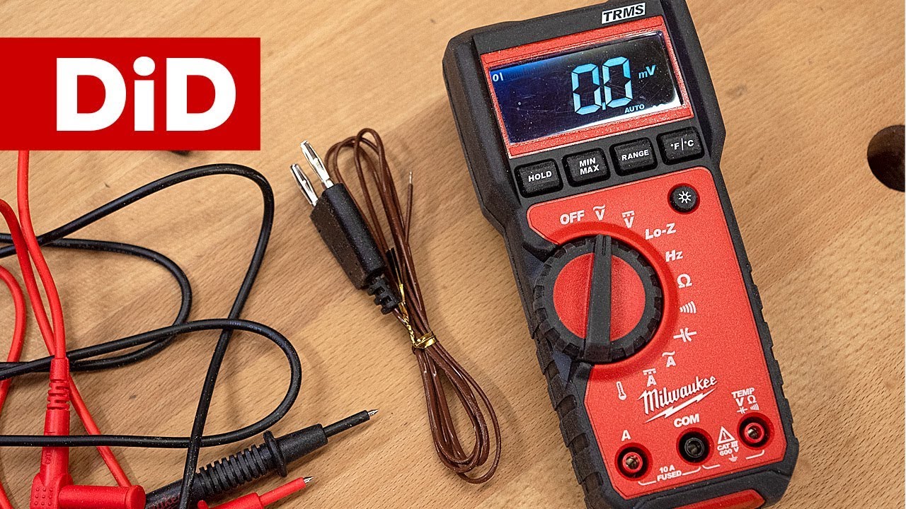 Milwaukee Digital Multimeter Cat III 600v 2217‐40