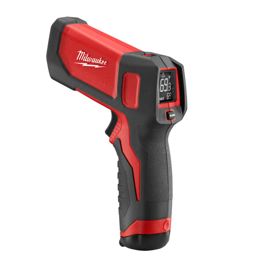 Milwaukee Laser Temperature Gun Thermometer ‐30 to 500Degree 2266‐20