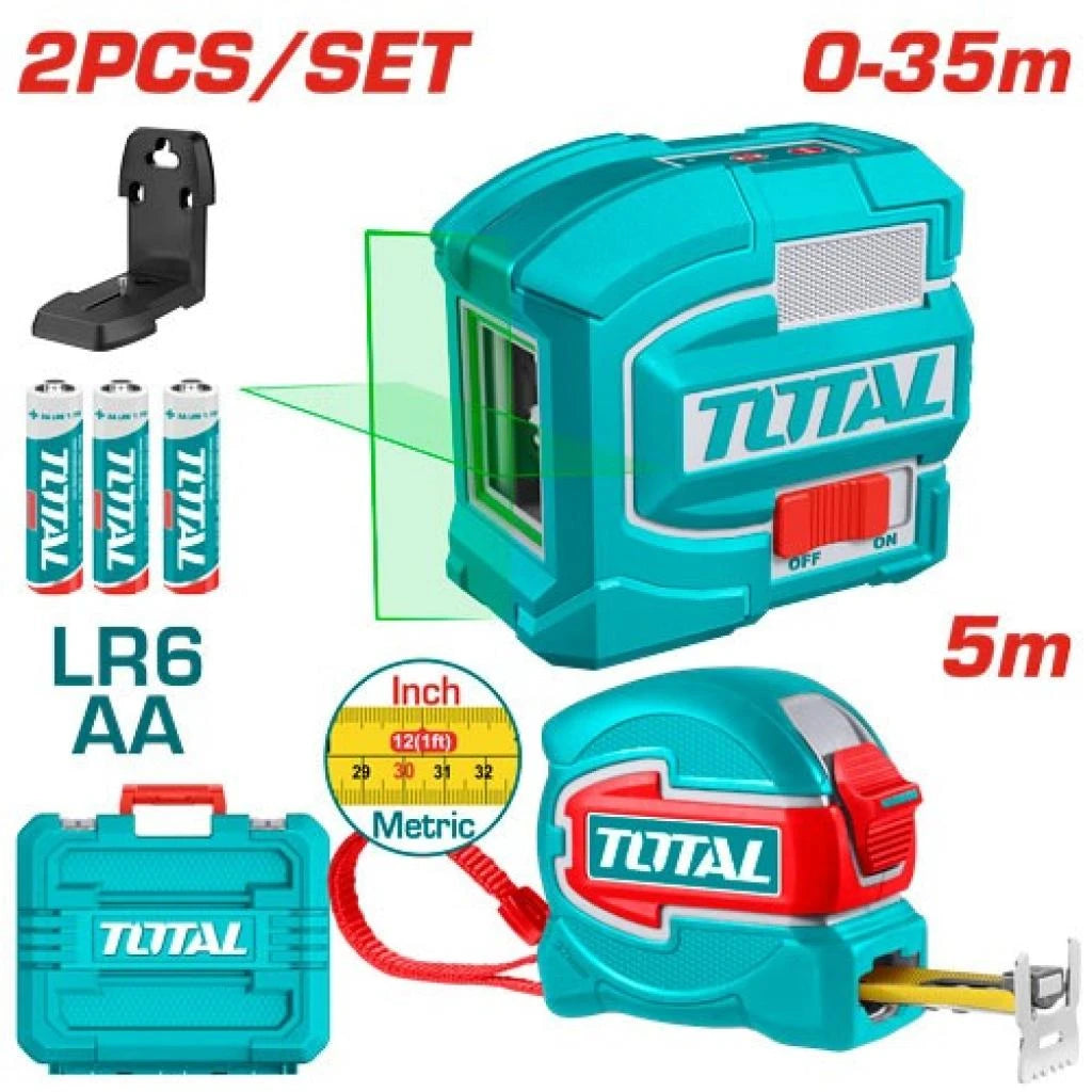 Total Self-leveling line laser kit TLL680081