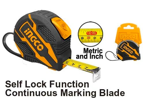 Ingco Steel measuring tape 5*25mm HSMT08525