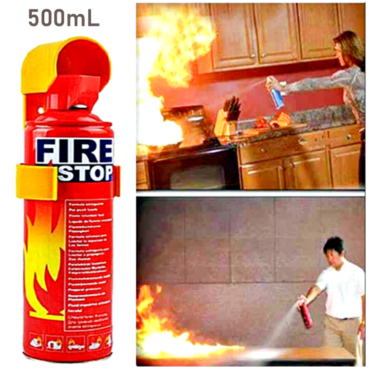 FIRE STOP Your Compact Firefighting Companion (500ml)