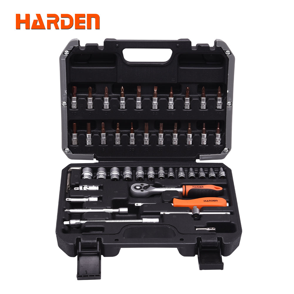 Harden 46 Pcs 1/4 " Dr. Socket set
