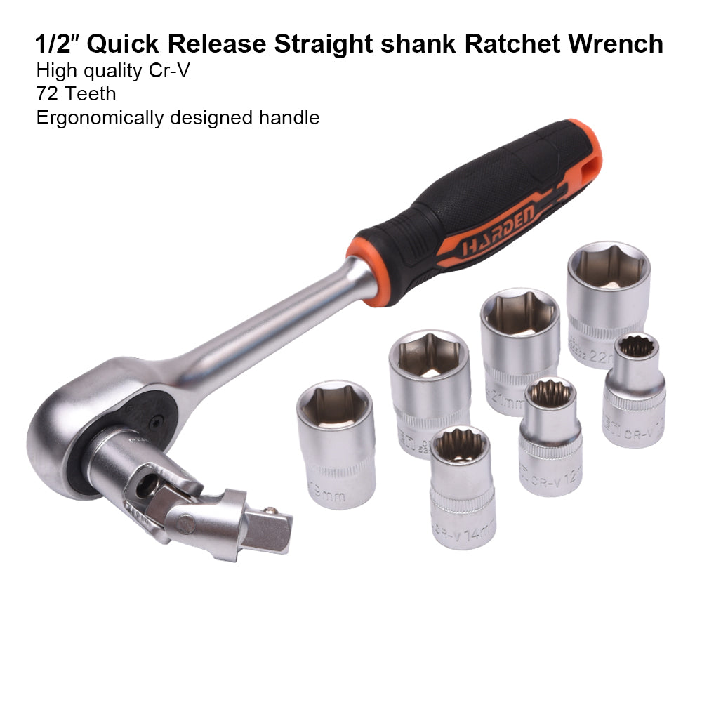 Harden 32 Pcs 1/2 " Dr.Socket set