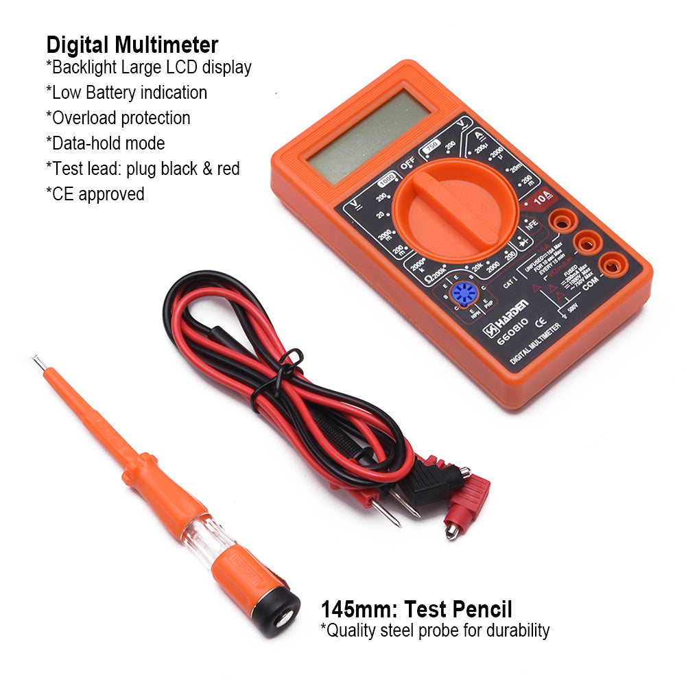 Harden 75pcs Multi-functional Impact Drill Set