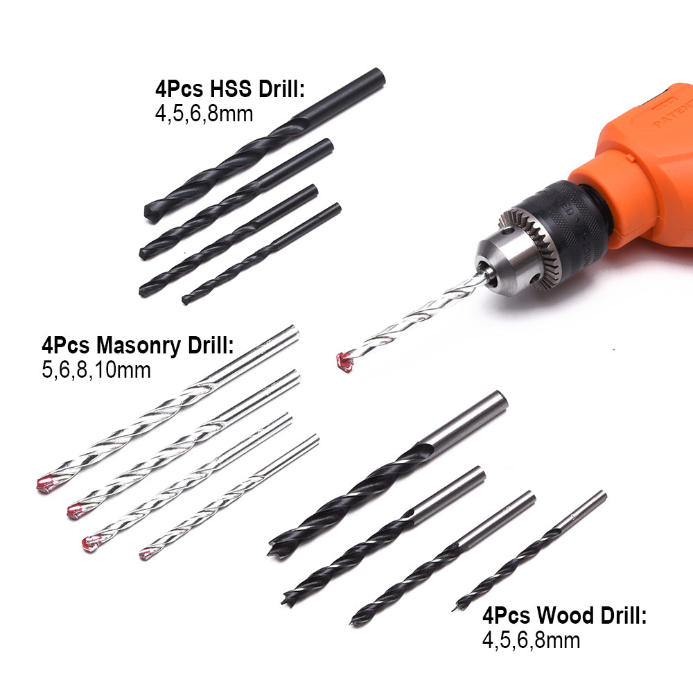 Harden 75pcs Multi-functional Impact Drill Set