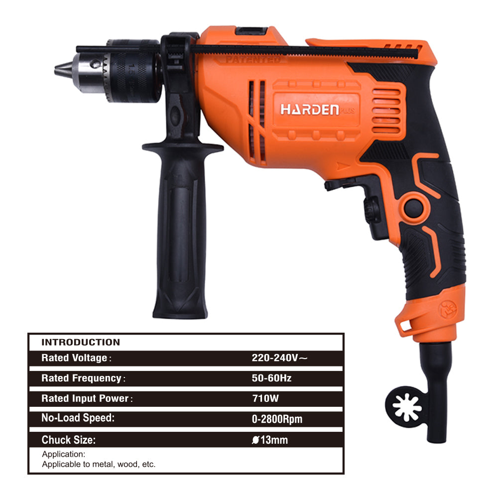 Harden 75pcs Multi-functional Impact Drill Set