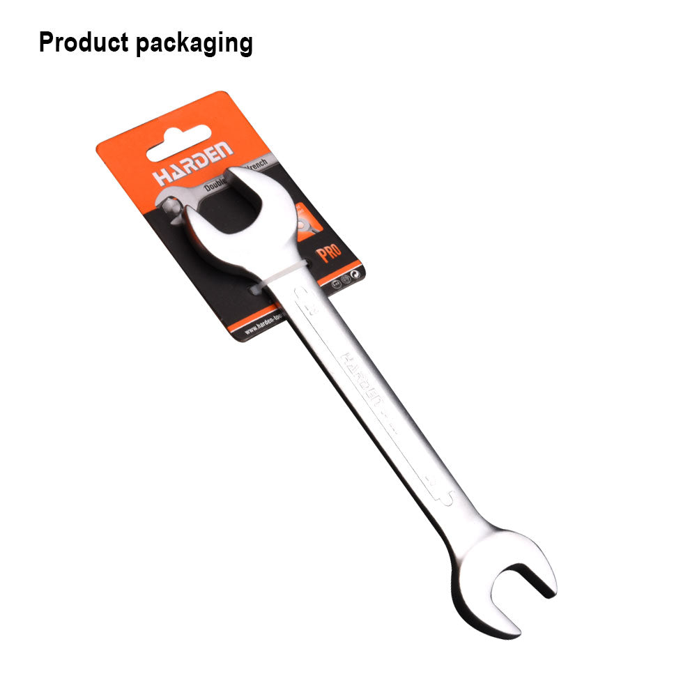 Harden Double Open-end SpannerSize18 x 19mm