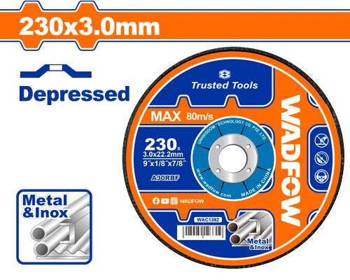 Wadfow Abrasive metal cutting disc WAC1392