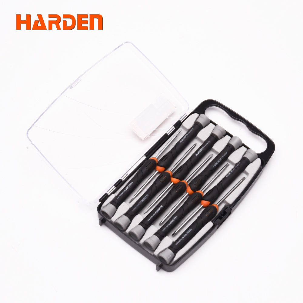 Harden 9Pcs CRV Precision Screwdriver Set