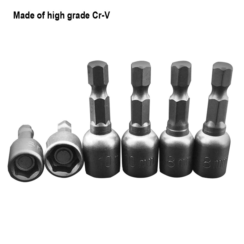 Harden 3pcs 45mm Magnetic Nut Drivers 10mm