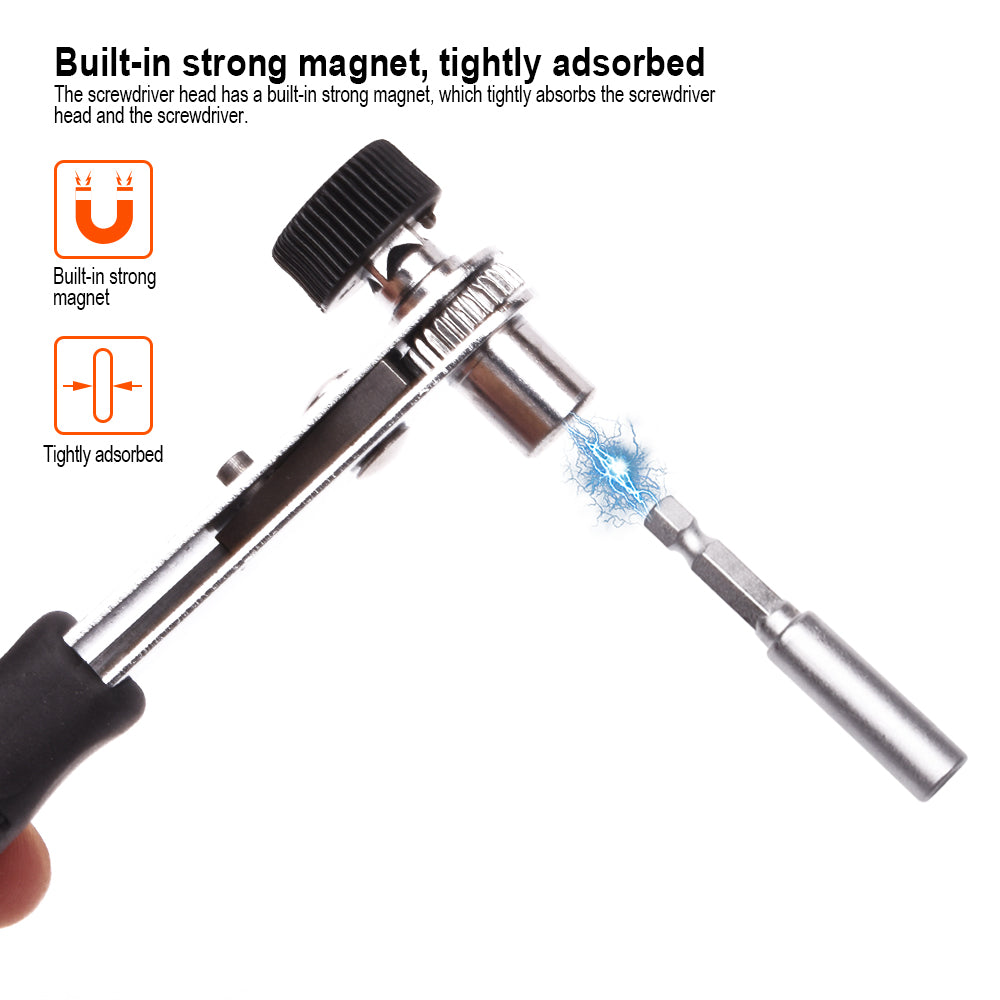 Harden 39Pcs Ratchet Screwdriver & Bits Set 550939