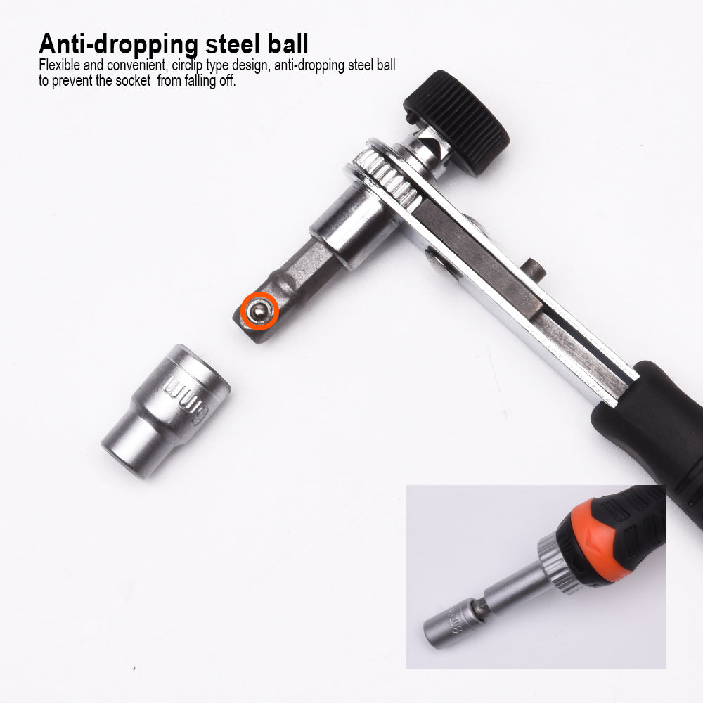 Harden 39Pcs Ratchet Screwdriver & Bits Set 550939