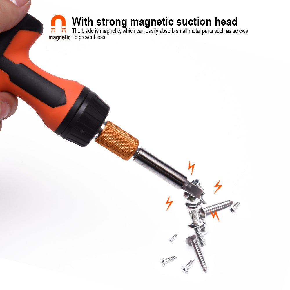 Harden 46Pcs Ratchet Screwdriver & Bits Set 551046