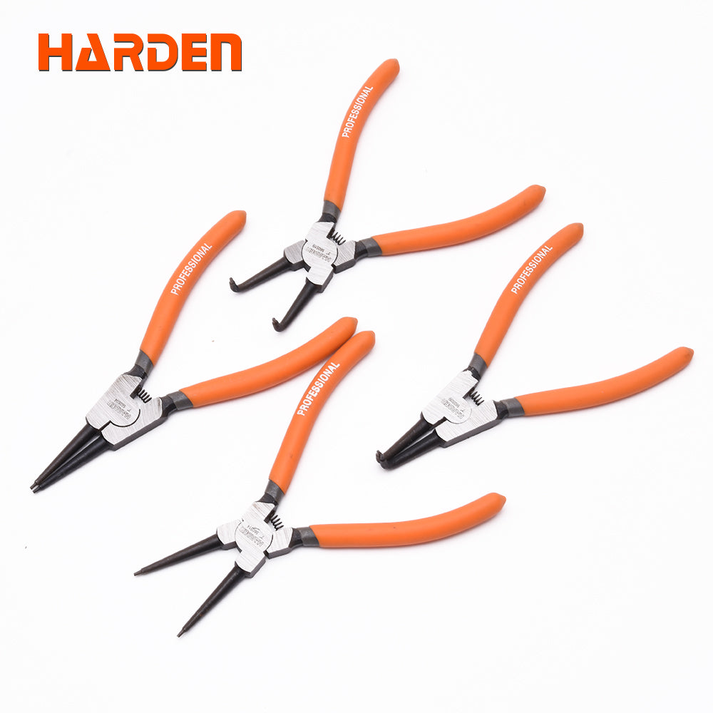 Harden 4 pcs Circlip Pliers Set 7"