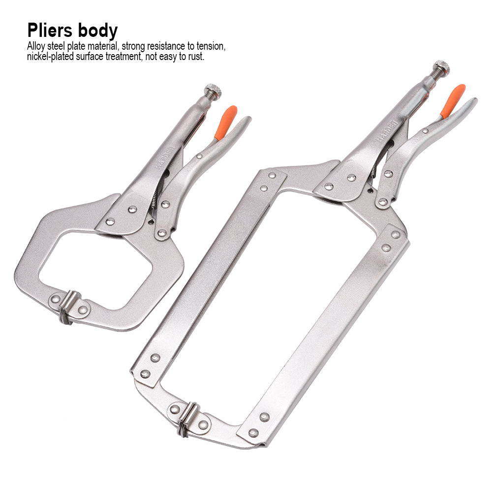 Harden C-Clamp Lock Grip Plier Size 11"