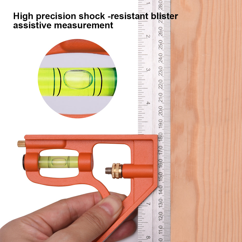 Harden Combination Square with Aluminium Base Size 300mm