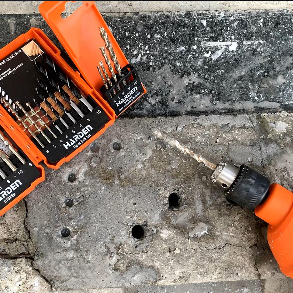 Harden 5Pcs Masonery Drill Set