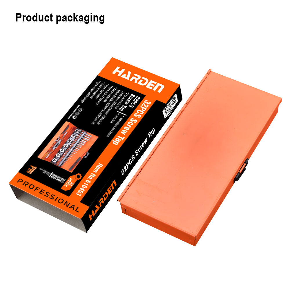 Harden 32Pcs Screw Tap