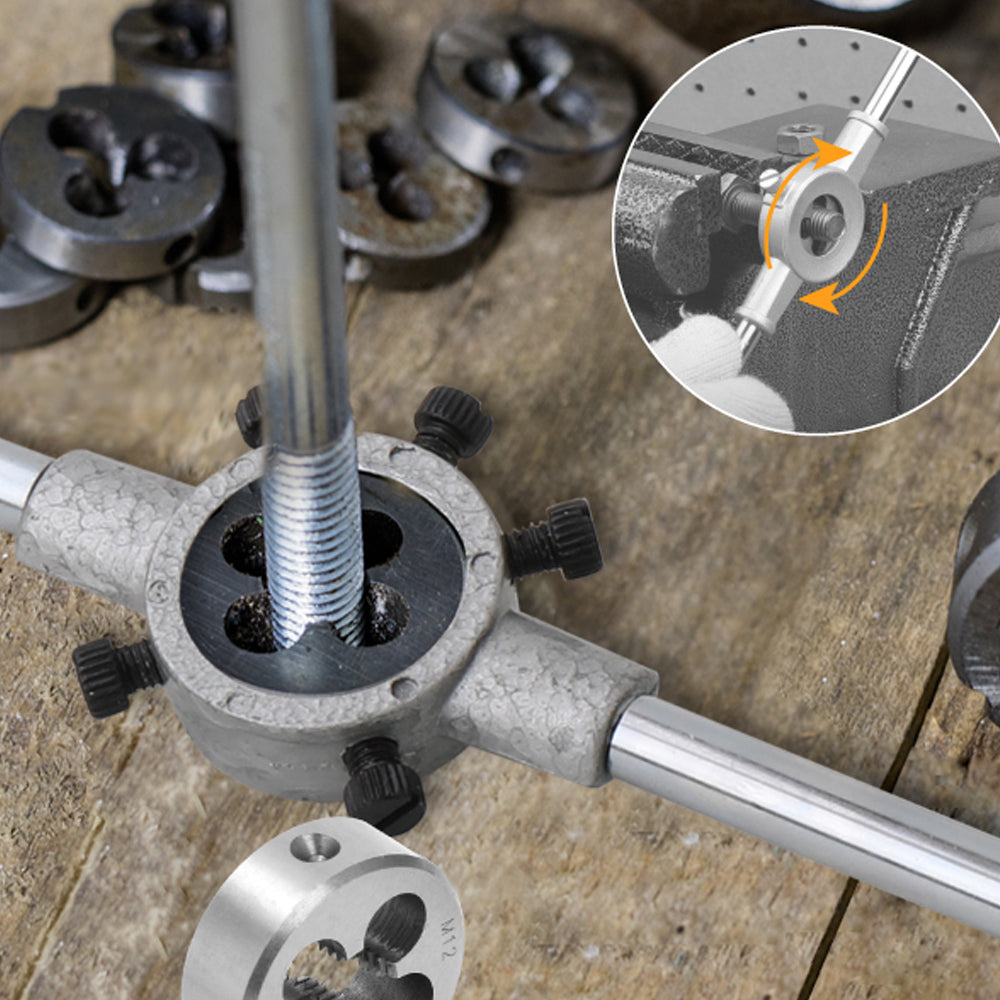 Harden 12pcs Tap and Die Set