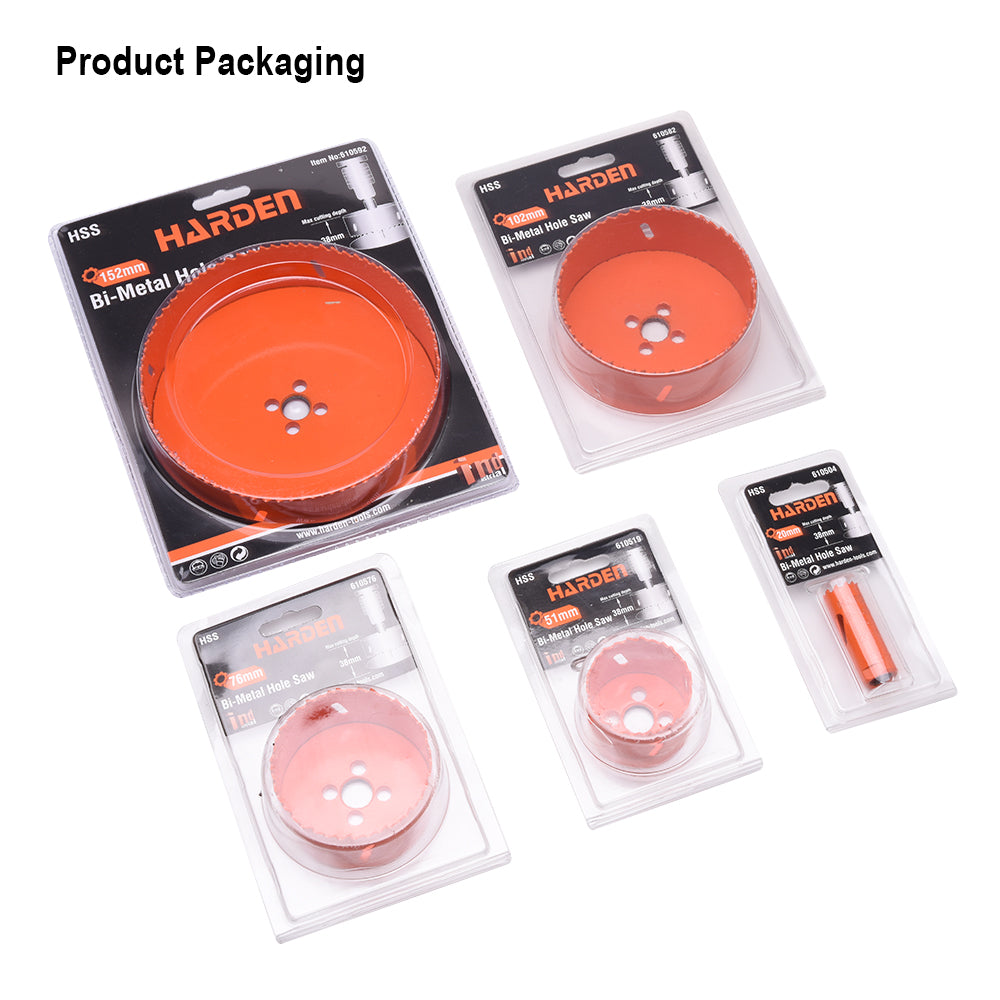 Harden Bi-Metal Holesaw 45mm