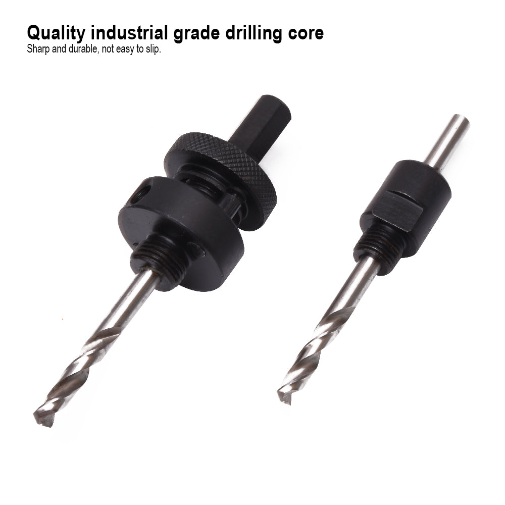 Harden 10Pcs HSS Bi-Metal Hole Saw Set 610596