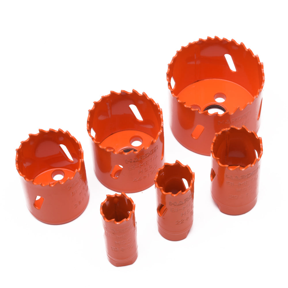 Harden 11Pcs HSS Bi-Metal Hole Saw Set 610597