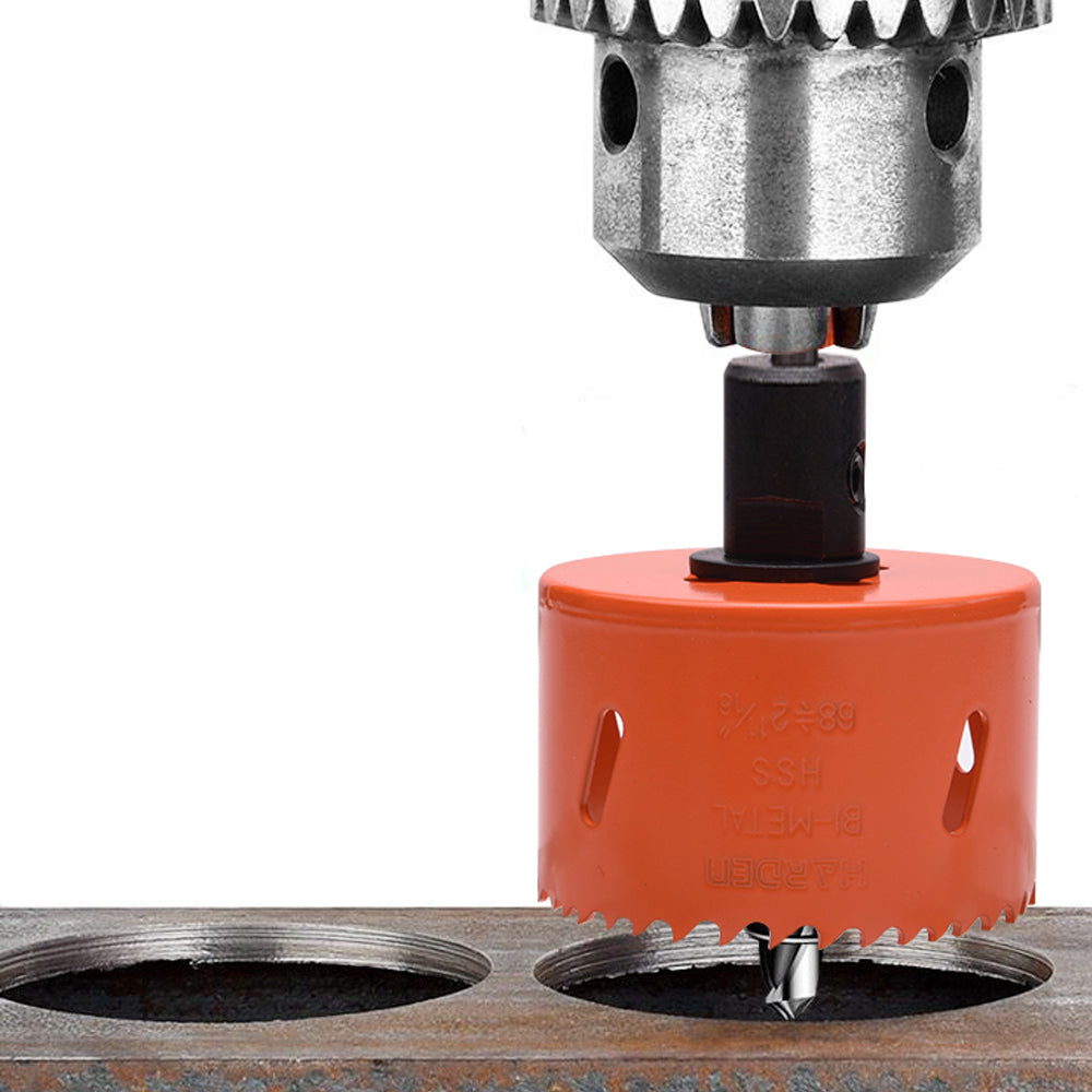 Harden 11Pcs HSS Bi-Metal Hole Saw Set 610597