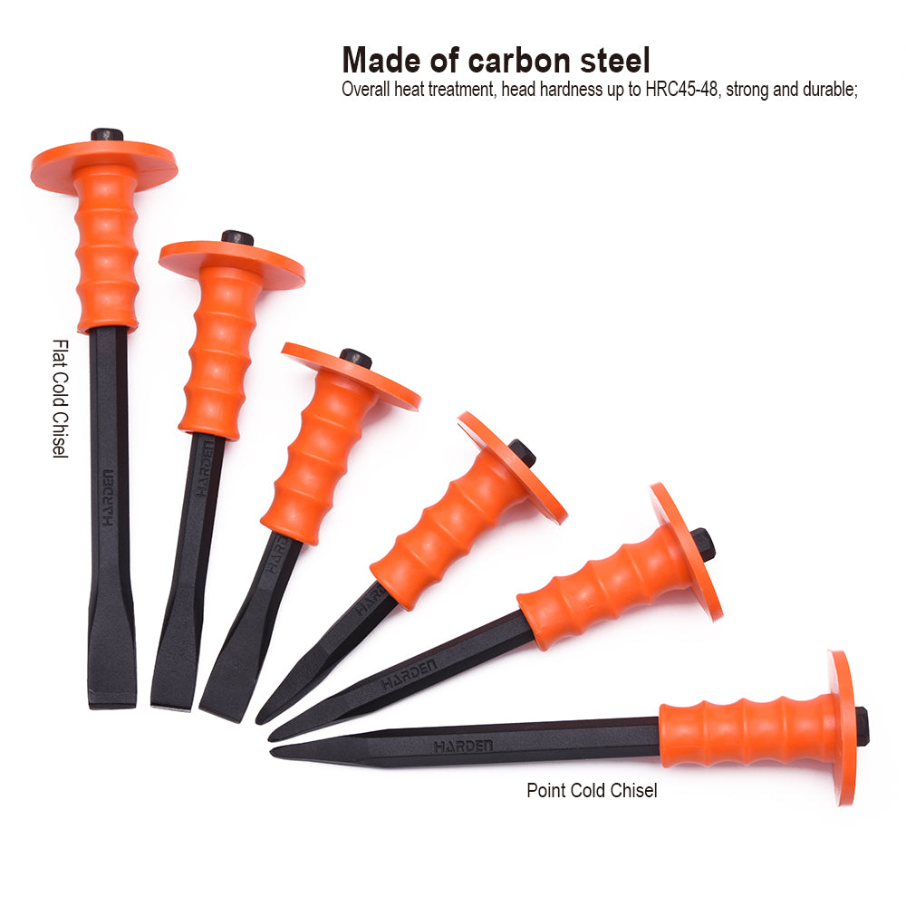 Harden 4x16x200mmPoint Cold Chisel 610811