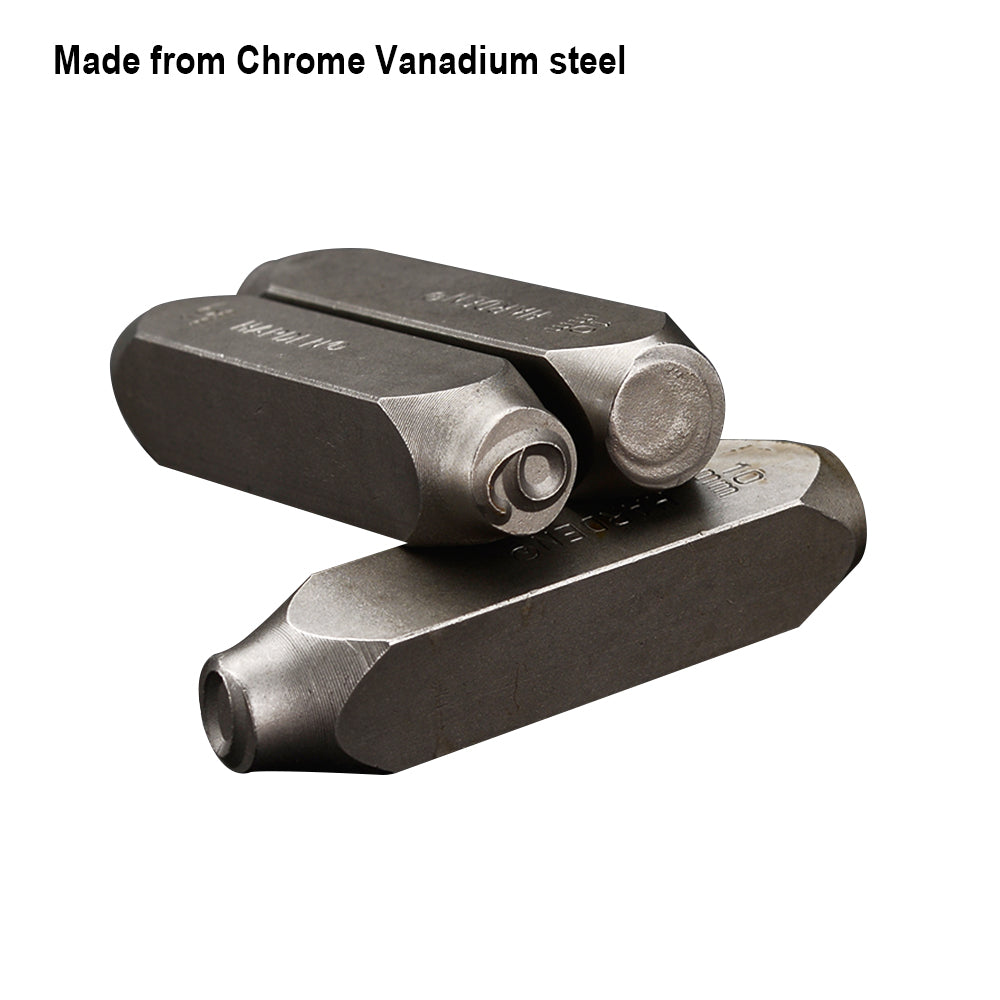 Harden 9Pcs Steel NumbersSize6mm