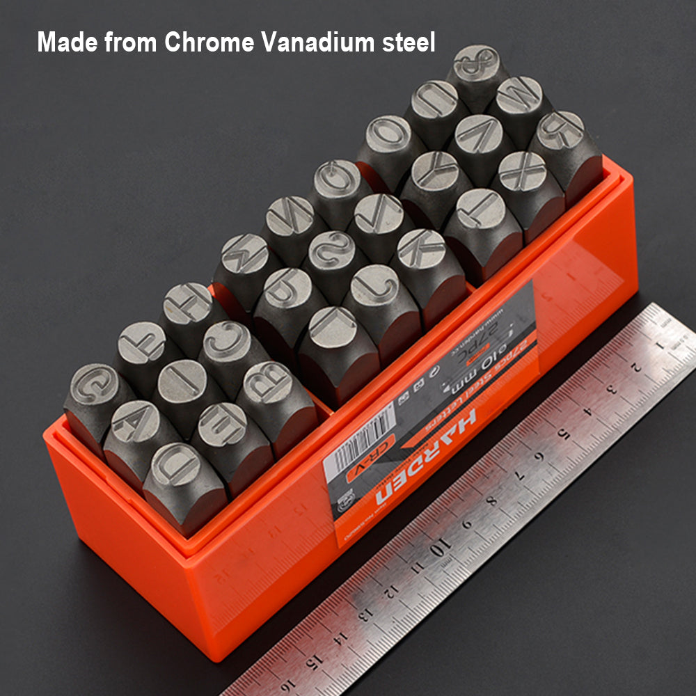 Harden 27Pcs Steel Letters