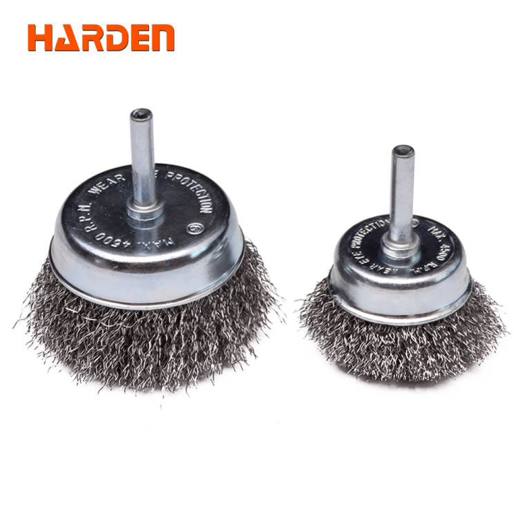 Harden Cup Brush With ShankSize50mm