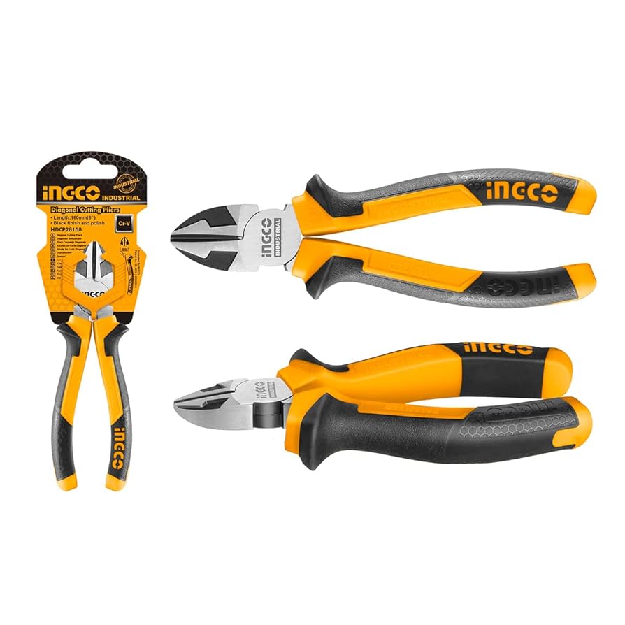 Ingco Diagonal cutting pliers 180mm two color HDCP28188