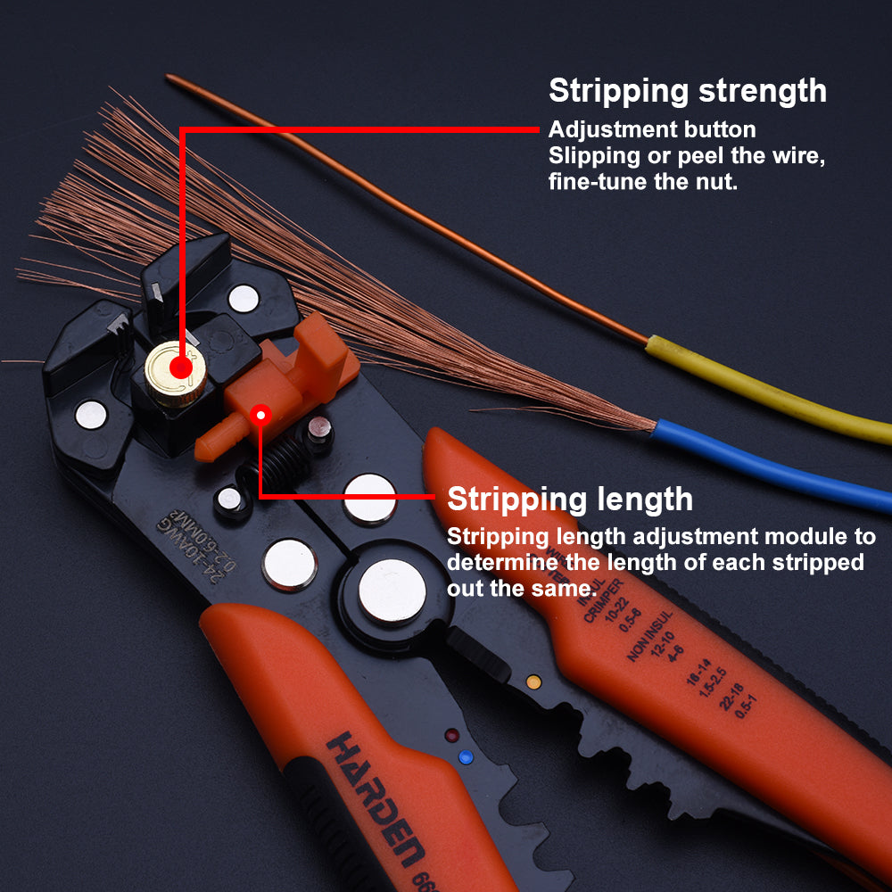 Harden Automatic Wire Stripper 175mm