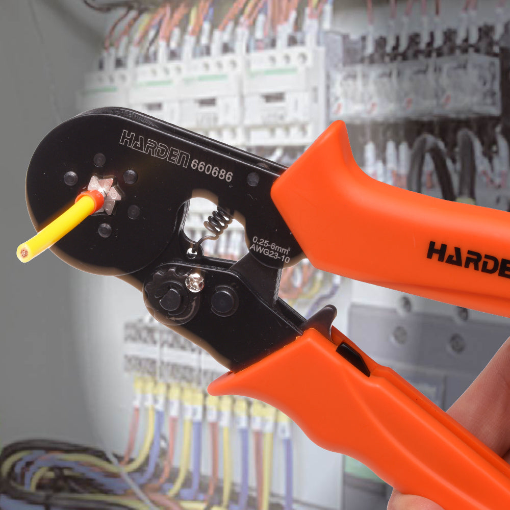 Harden Square Ratchet Crimping Plier 660686HS8 64