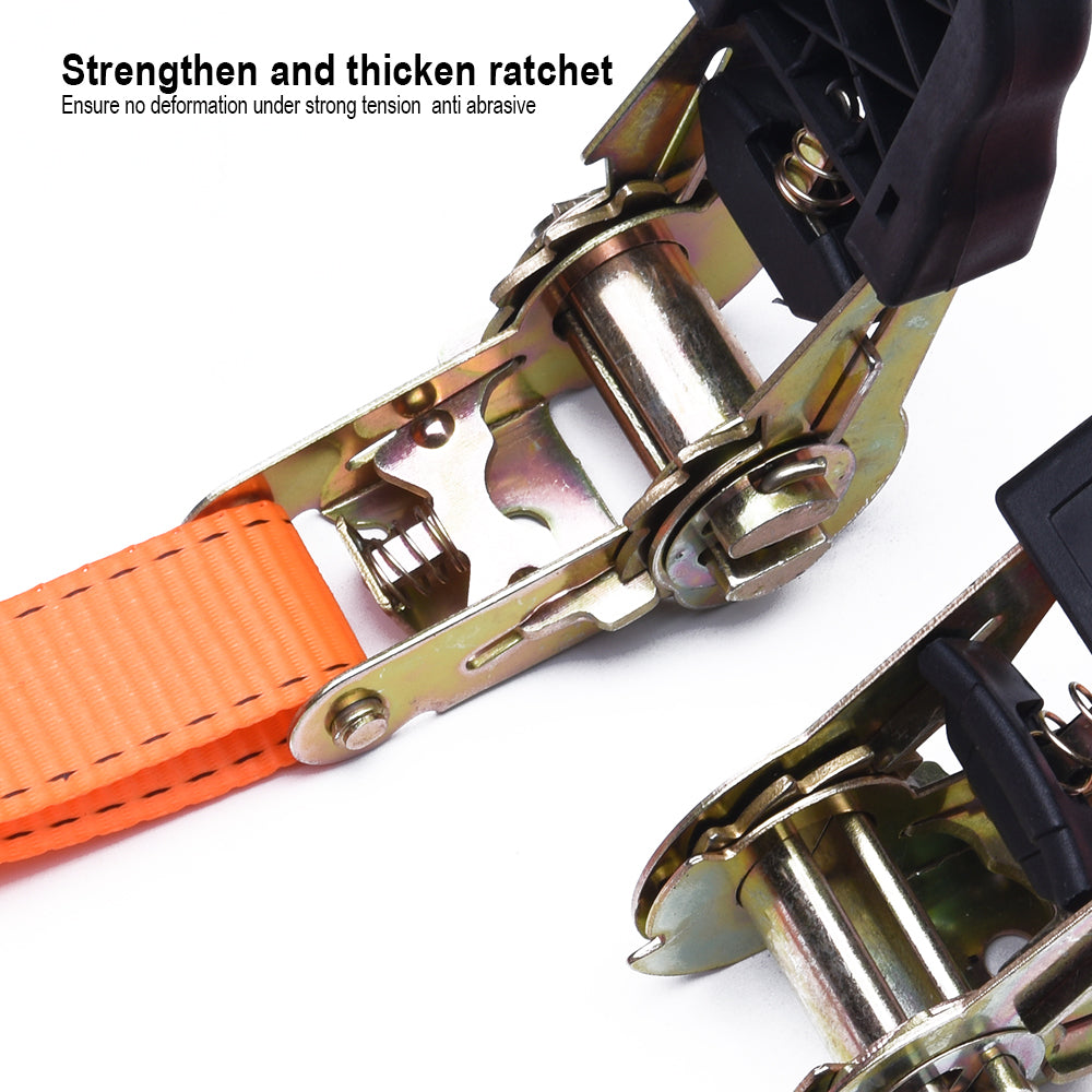 Harden 2Pcs Ratchet Tie Down Set 25mm X 5M 671112
