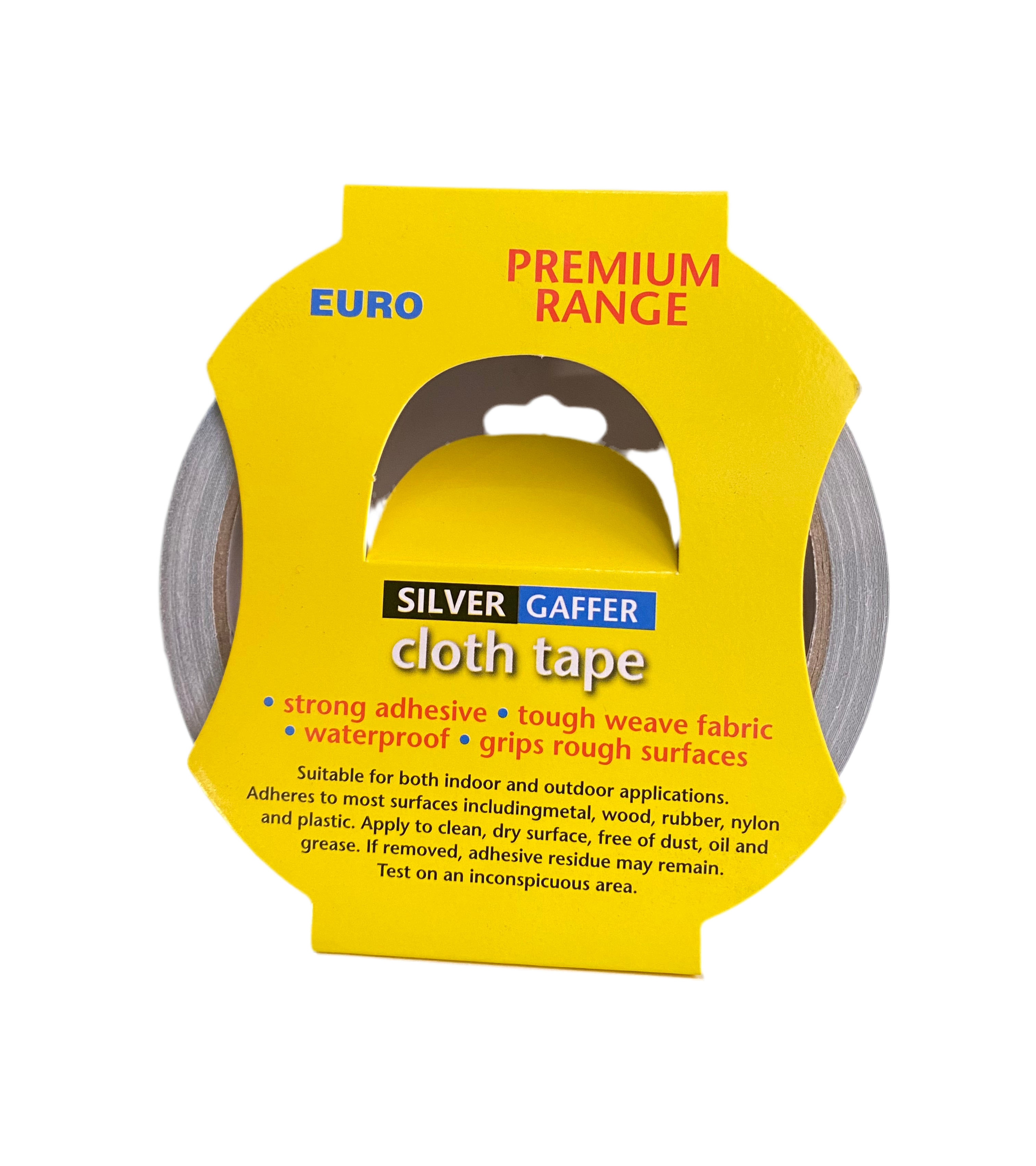 Euro Silver Cloth Tape (Duct Tape)