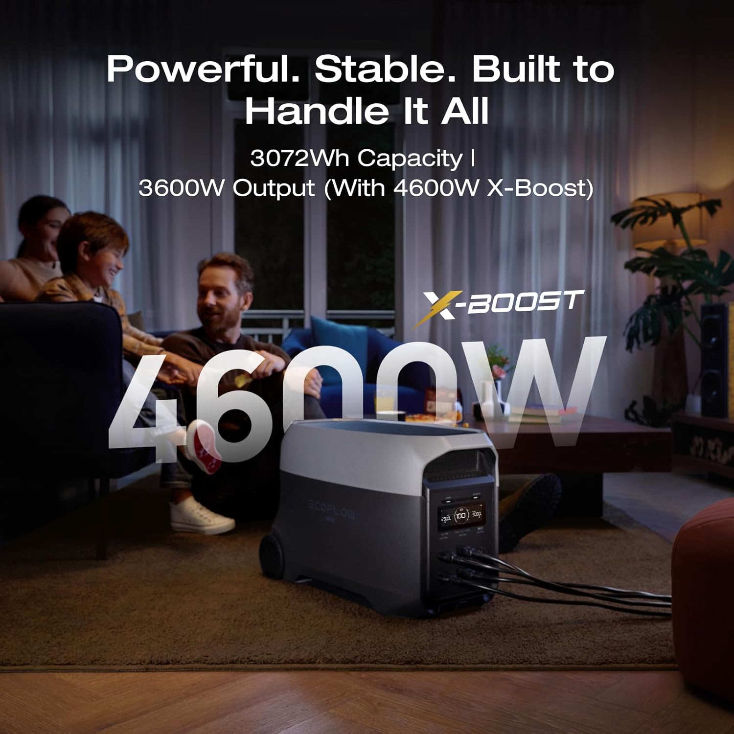EcoFlow DELTA 3 Ultra Portable Power Station (3072Wh)