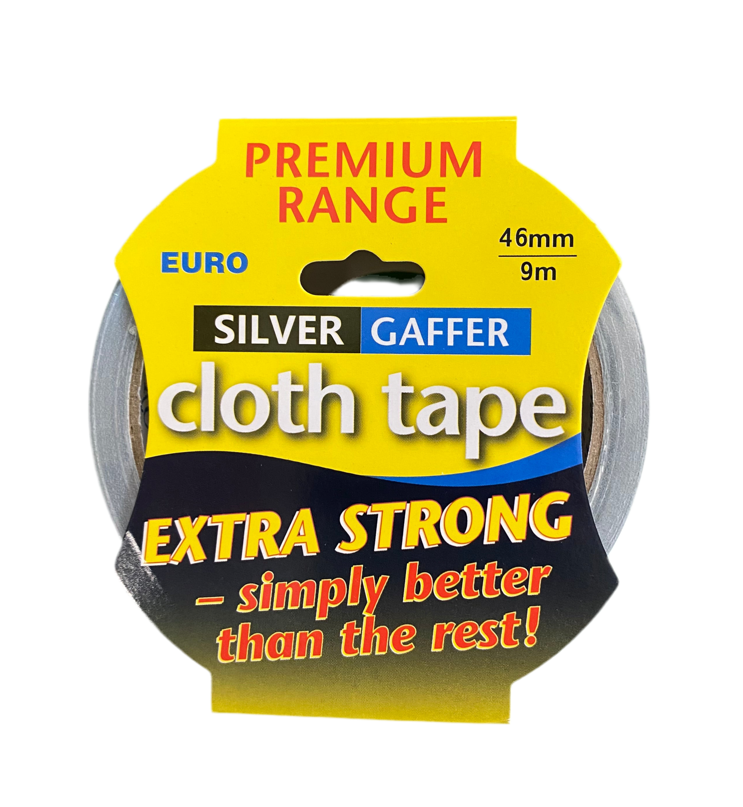 Euro Silver Cloth Tape (Duct Tape)
